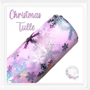 ⋅ Christmas Snowflake Tulle ⋅