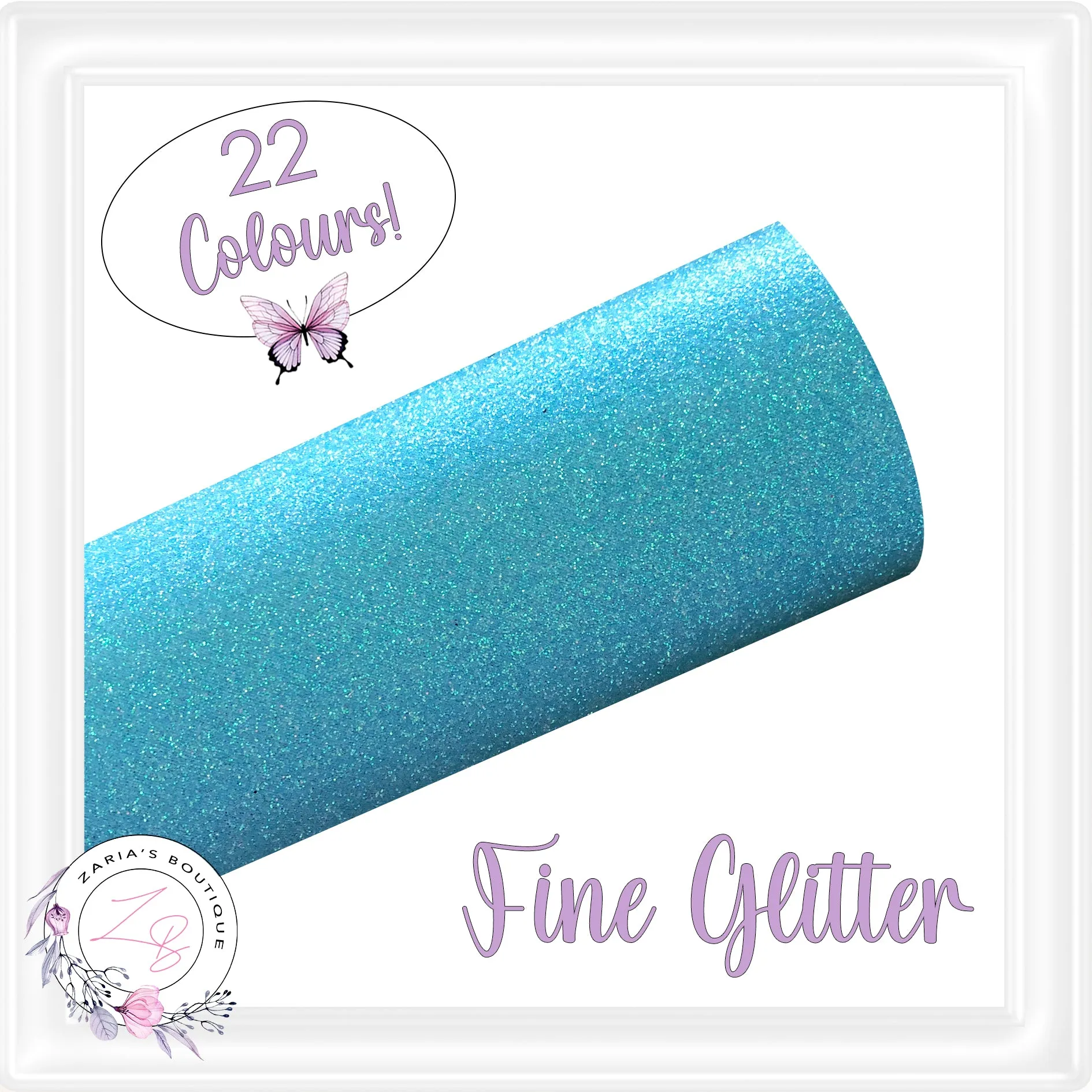 • Fine Glitter • Arctic Blue •