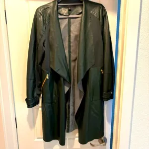 🪴🍂🐎 Marc New York - Andrew Marc Faux Leather Jacket - size M​​