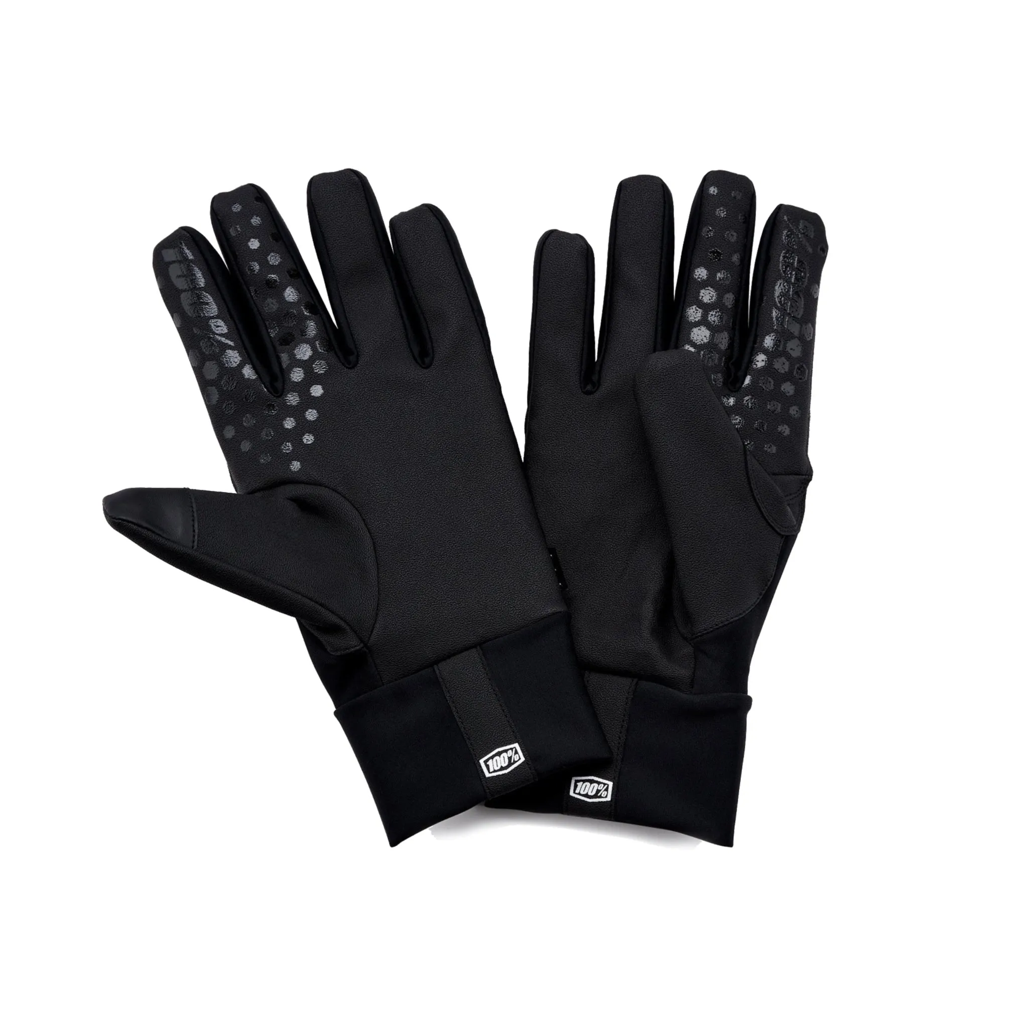 100% Brisker Hydromatic Waterproof Gloves Black