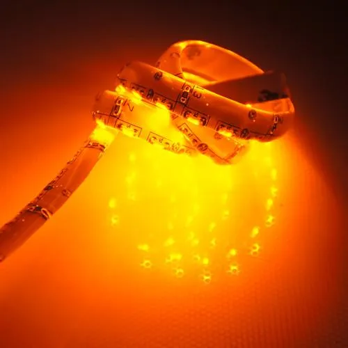 12V DC SMD335-600 High Density Side View Flexible LED Strips 120 LEDs Per Meter 8mm Wide LED Tape Light