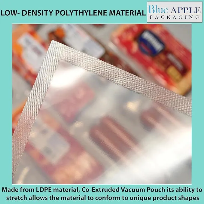 16X24 inches Vacuum Seal Bags for Food Packaging 3 Mil Co-Extruded