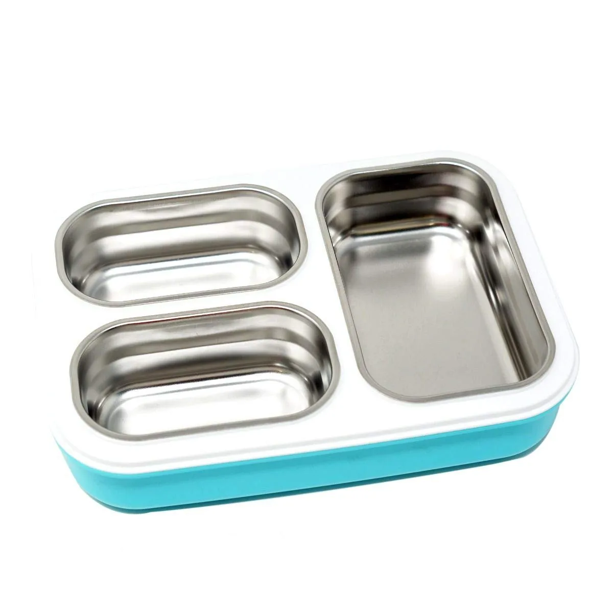 3 Compartment Stainless Steel Lunch Box