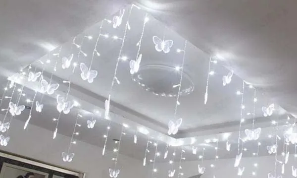 3.5m Butterfly Festival Holiday Christmas Wedding LED String Strip