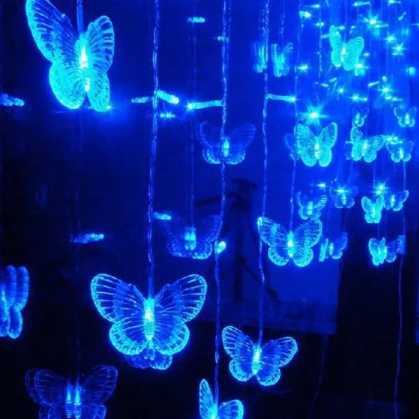3.5m Butterfly Festival Holiday Christmas Wedding LED String Strip