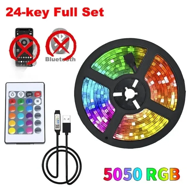 5050 RGB LED Strip Lights with Smart App Control