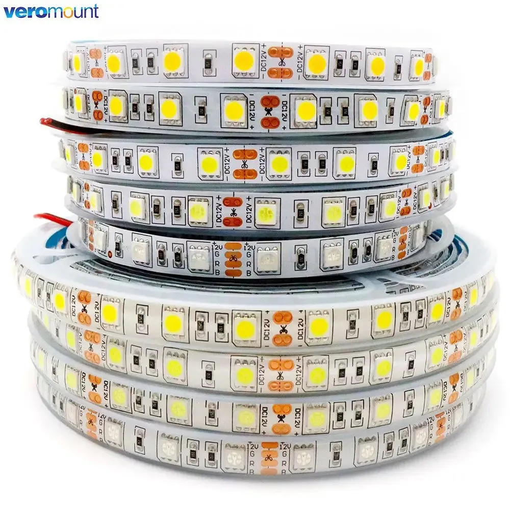 5m SMD 5050 LED Strip Light for Indoor/Outdoor Decor