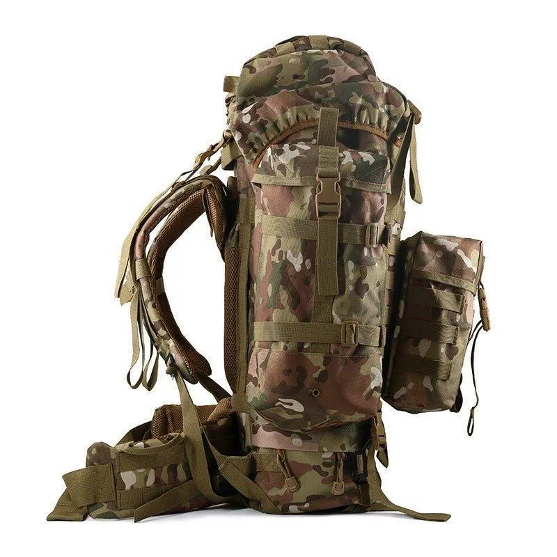 80L Hiking Backpack with Molle System