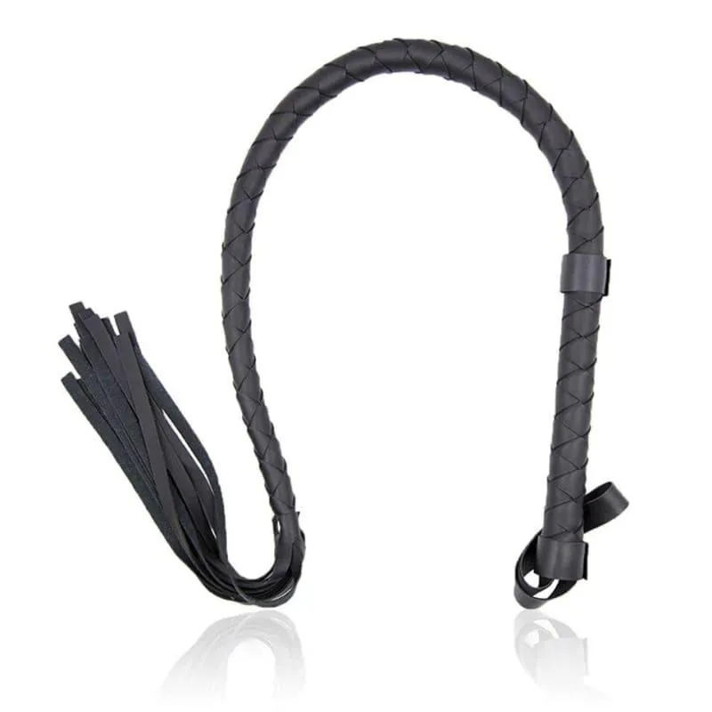 85CM/120CM PU Leather Soft Horse Whip Bondage Flogger Fetish BDSM Sex Spanking Policy Knout