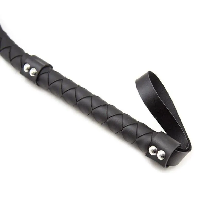85CM/120CM PU Leather Soft Horse Whip Bondage Flogger Fetish BDSM Sex Spanking Policy Knout