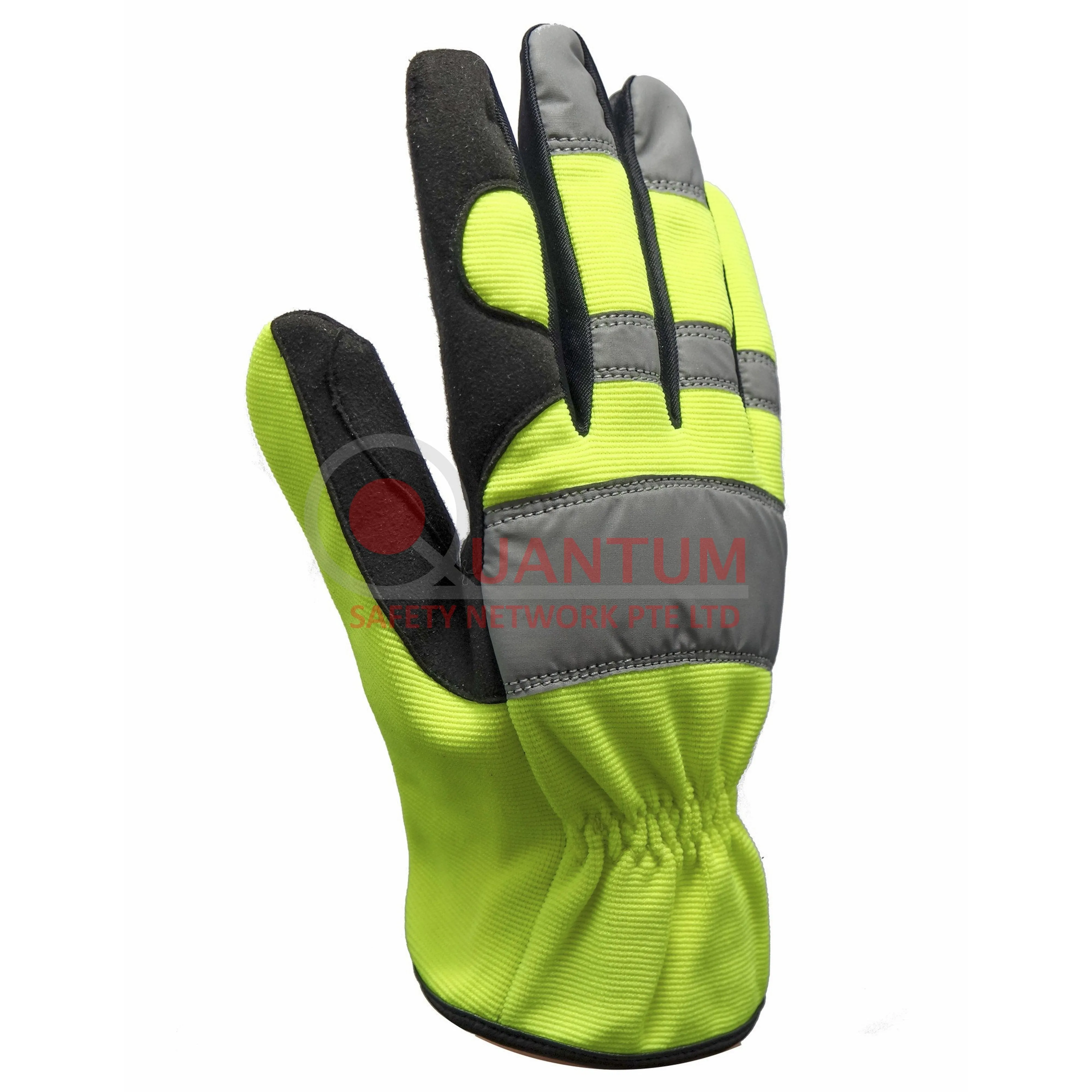 Al-Gard 413BBR Hi Visibility Mechanics Gloves