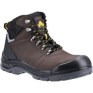 Amblers Men Boots - AS203 Laymore Safety Boot in Brown, 6-12