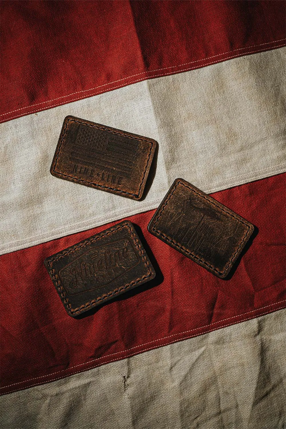 American Made Leather Patches