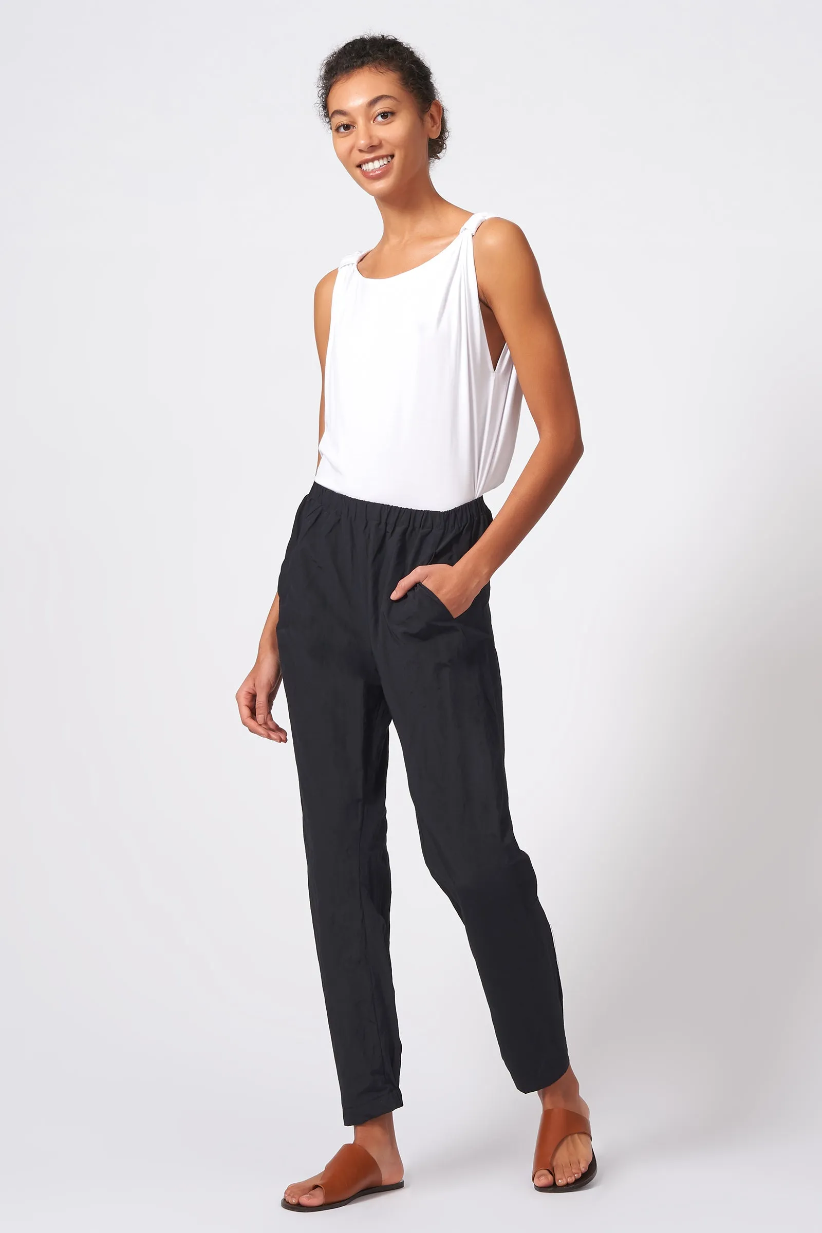 Angle Seam Jogger - Black