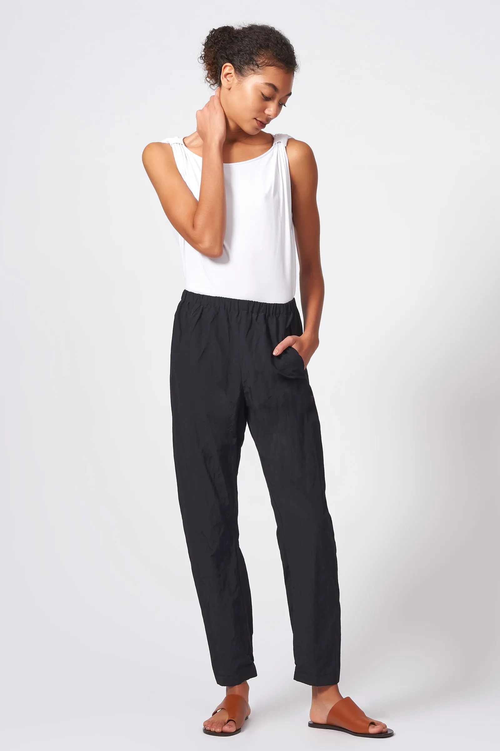 Angle Seam Jogger - Black