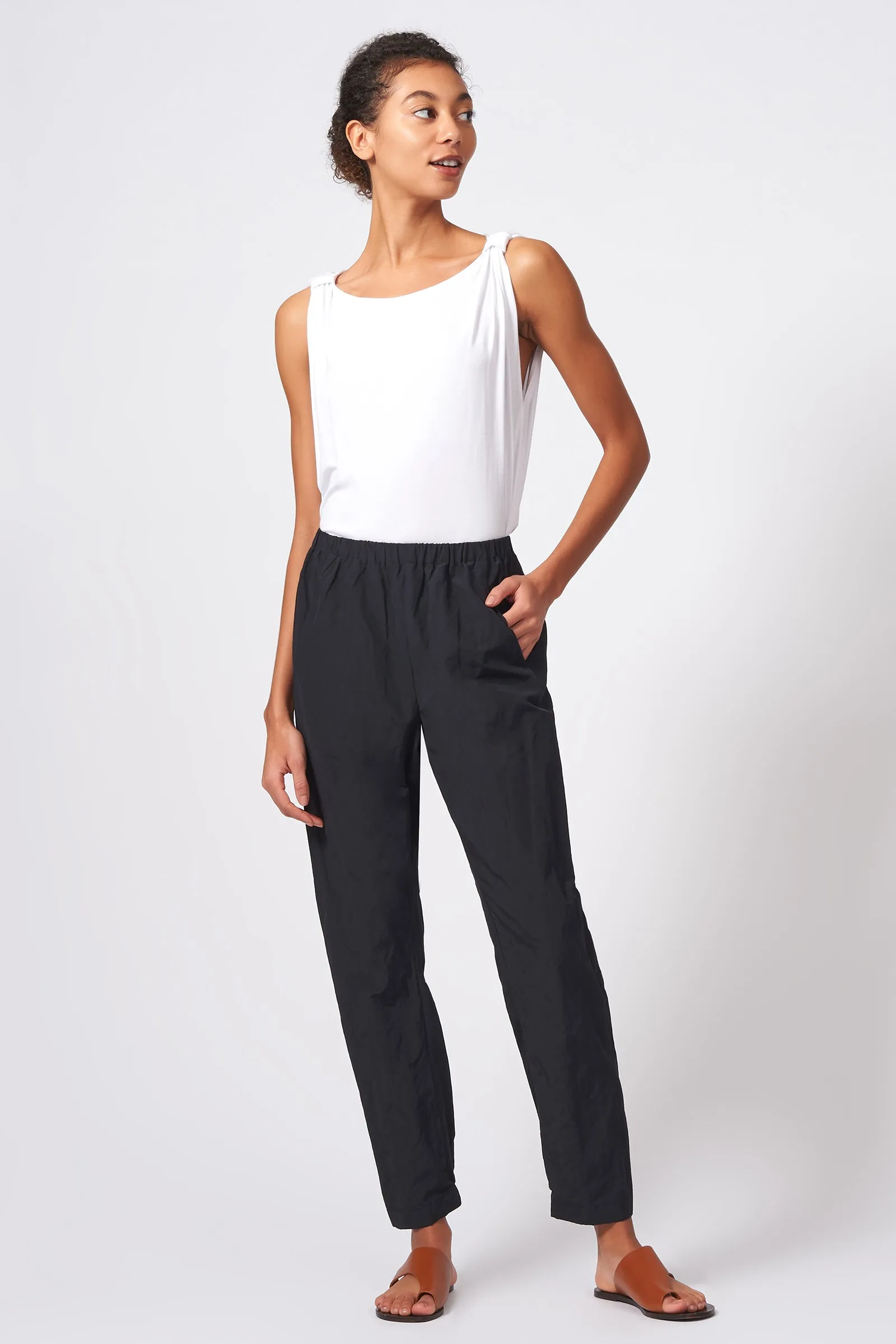 Angle Seam Jogger - Black