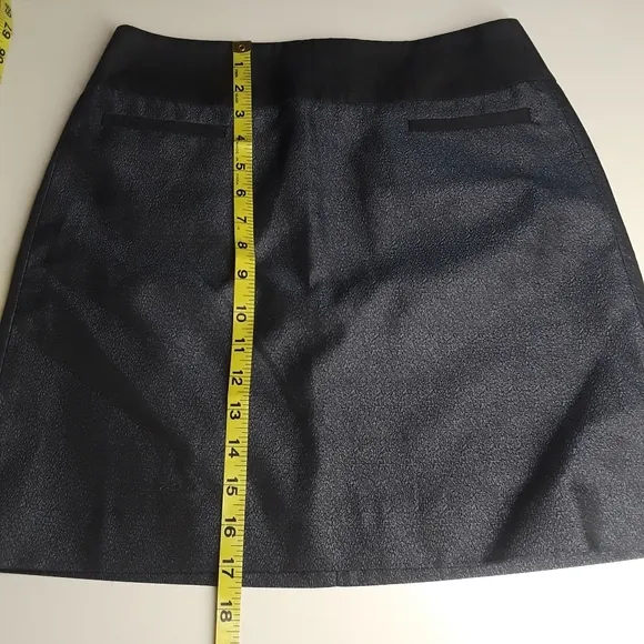 ANN TAYLOR LOFT Blue Denim A Line Skirt 0 XSmall NWT