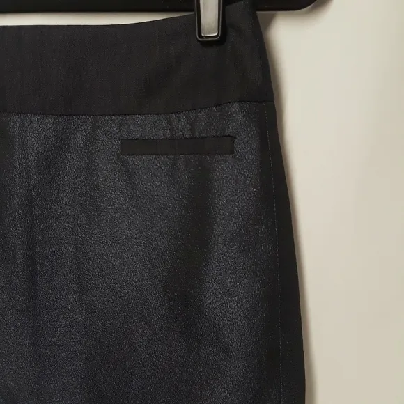 ANN TAYLOR LOFT Blue Denim A Line Skirt 0 XSmall NWT
