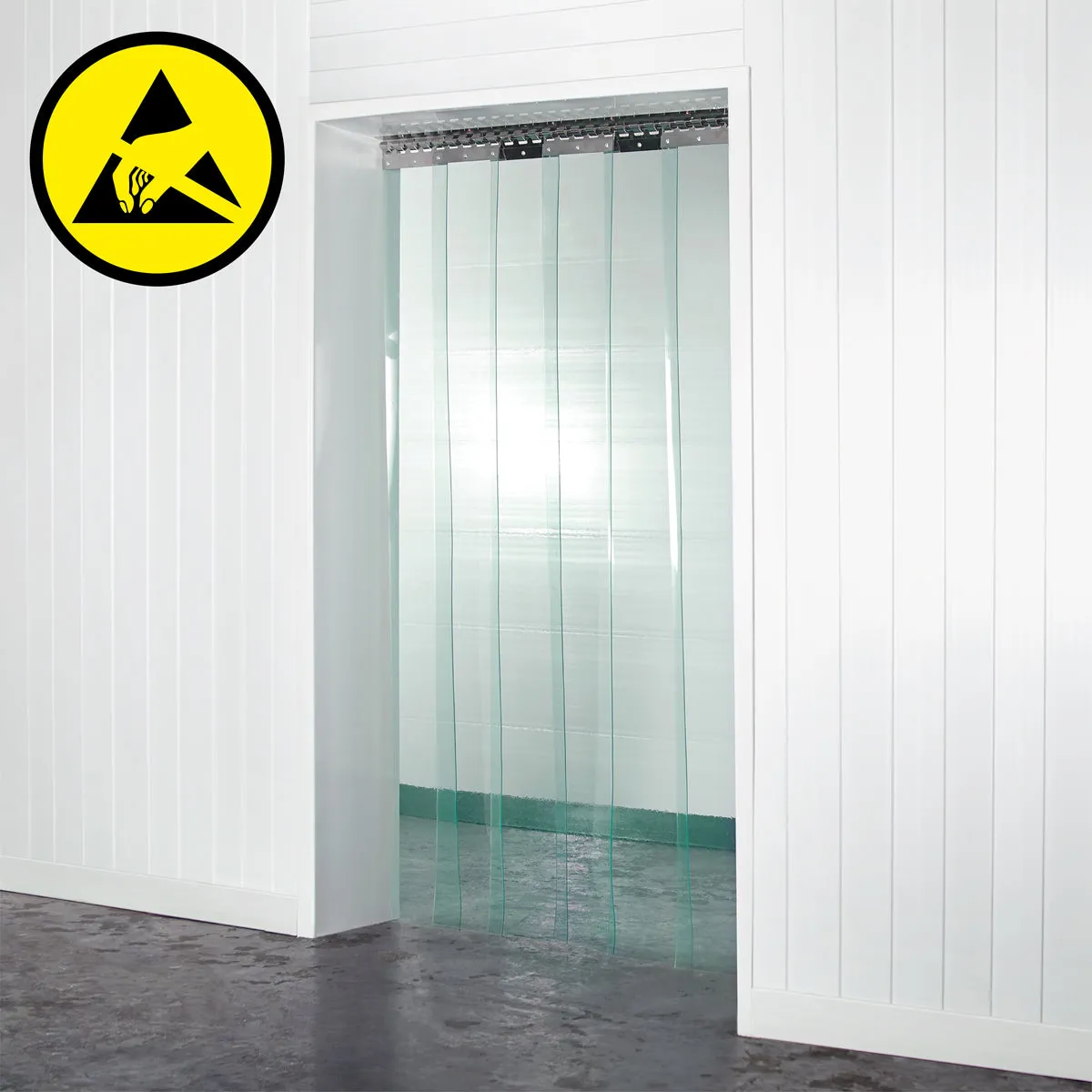 Anti Static PVC Strip Curtains 200mm x 2mm
