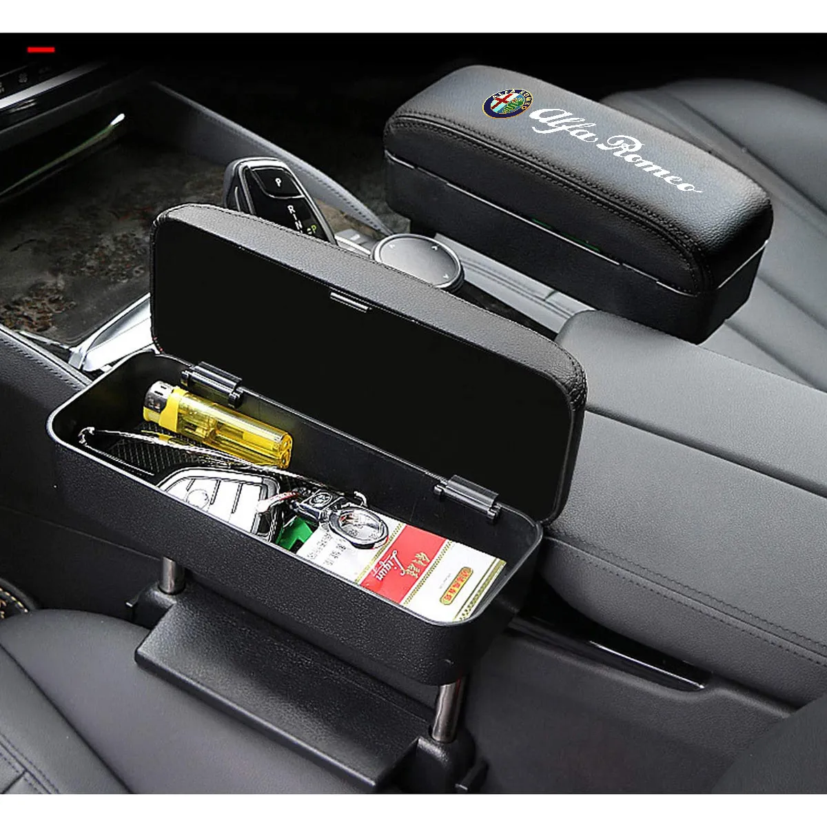 Armrest Box Protector for Center Console, Custom Fit For Your Cars, Armrest Extender General Motors Elbow & Forearm Wrist Rest Support Adjustable Height Comfort Pads