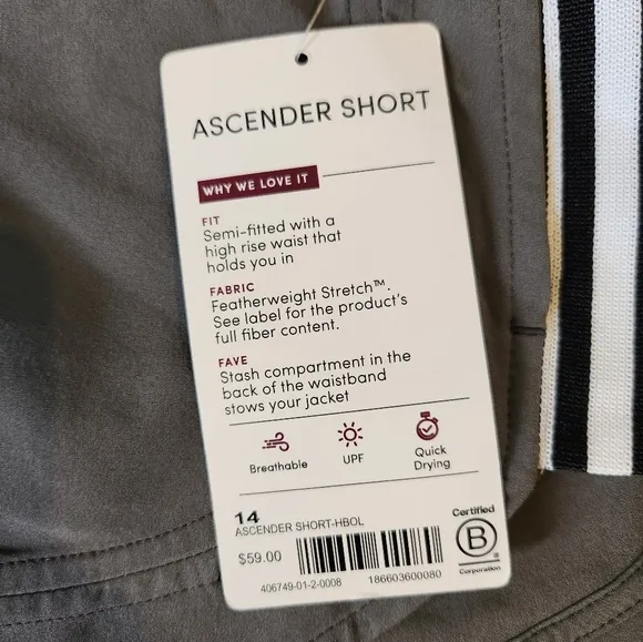 Athleta Ascender Short