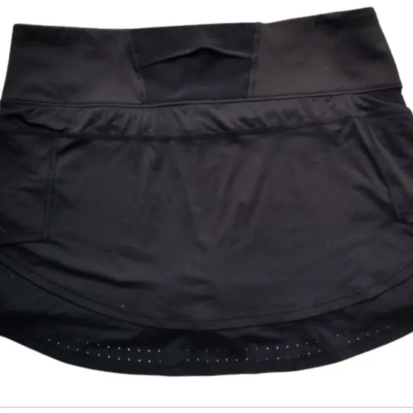 Athleta Black Stealth Trucool Athletic Skort Size XS