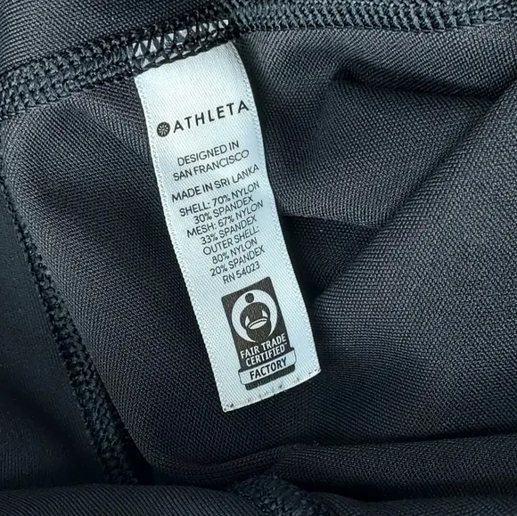 Athleta Black Stealth Trucool Athletic Skort Size XS