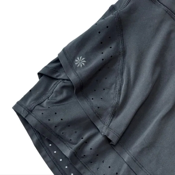 Athleta Black Stealth Trucool Athletic Skort Size XS