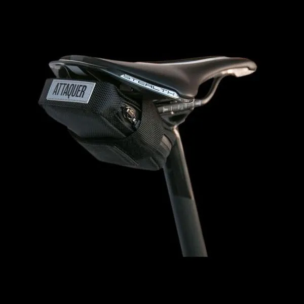 Attaquer Race Saddle Bag - Black