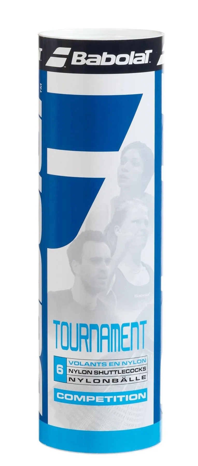 Babolat Nylon Tournament Shuttles - White