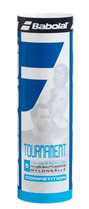 Babolat Nylon Tournament Shuttles - White