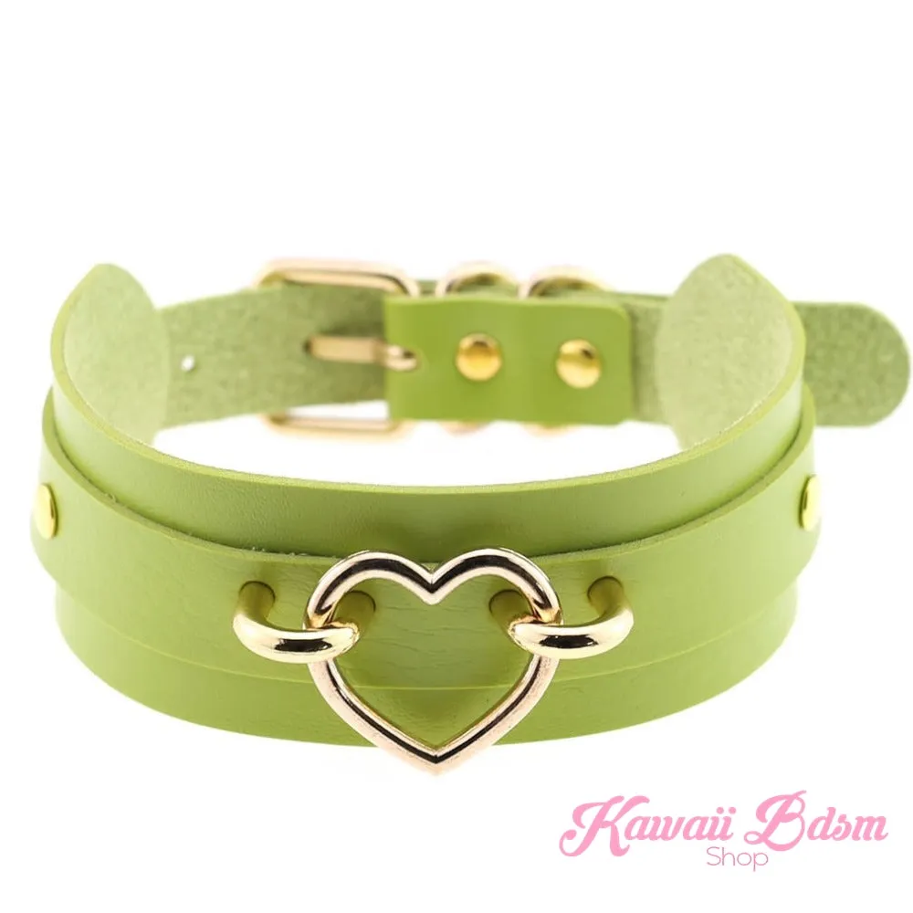 Baby Heart Collar - Gold