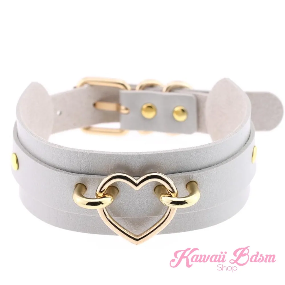 Baby Heart Collar - Gold