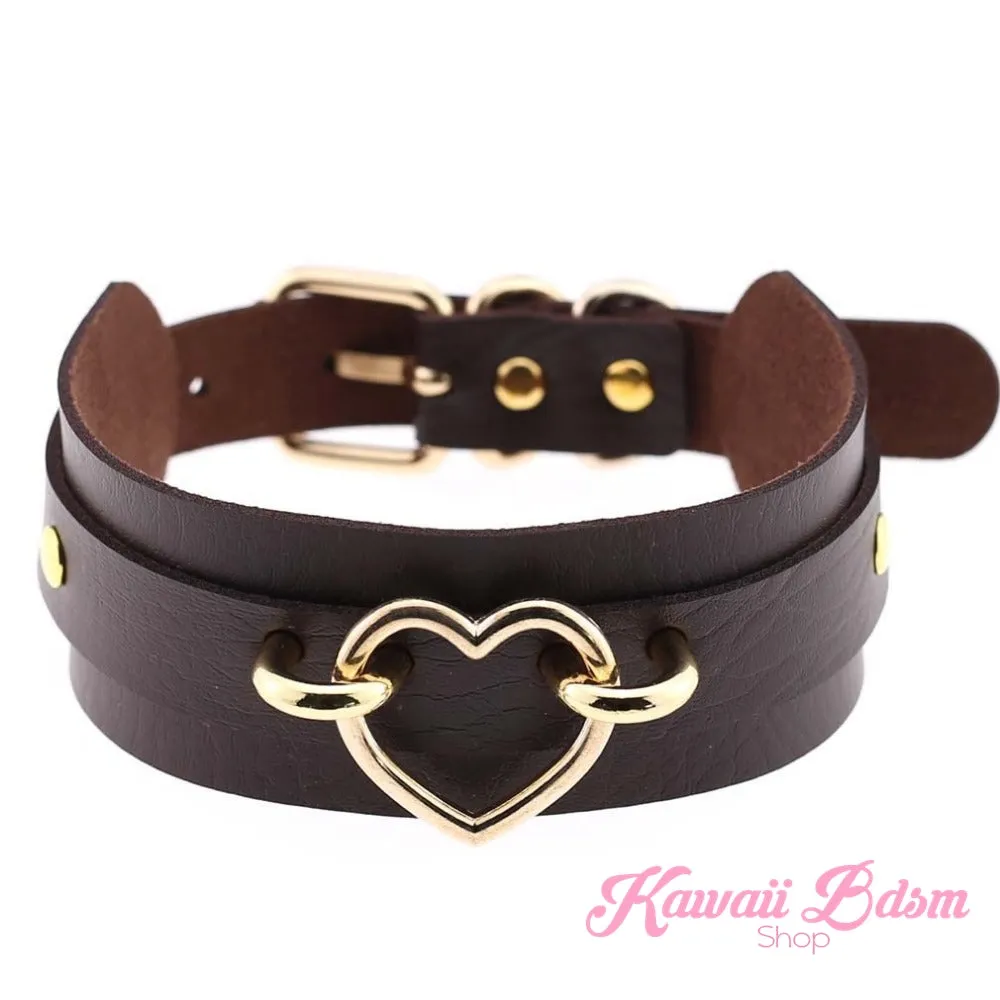 Baby Heart Collar - Gold