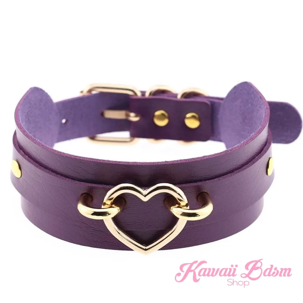 Baby Heart Collar - Gold