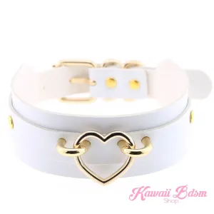 Baby Heart Collar - Gold