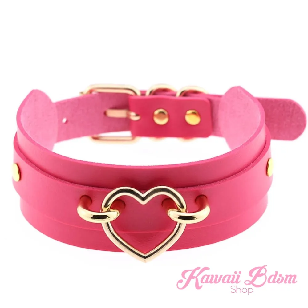 Baby Heart Collar - Gold