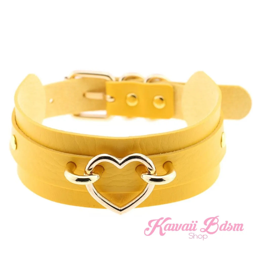 Baby Heart Collar - Gold