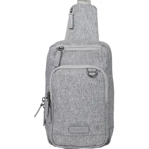 Baggallini Commuter Sling Light Grey Nylon
