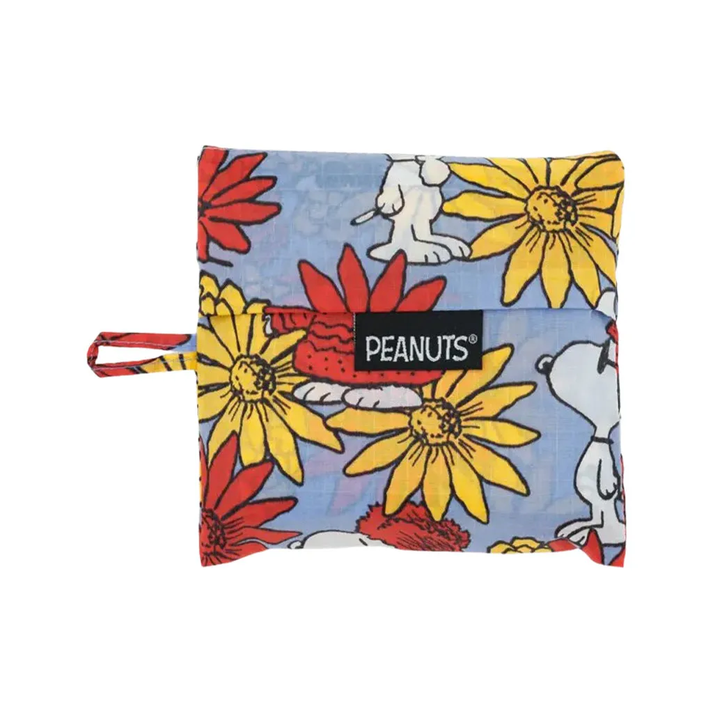 Baggu Standard Shopper Bag, Floral Snoopy