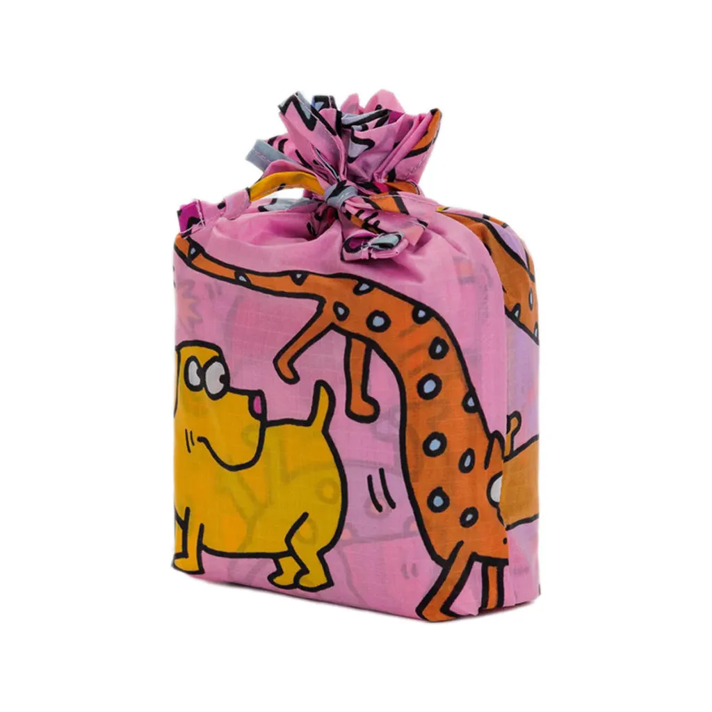 Baggu Standard Shopper Bag, Keith Haring, Set of 3