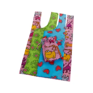 Baggu Standard Shopper Bag, Keith Haring, Set of 3