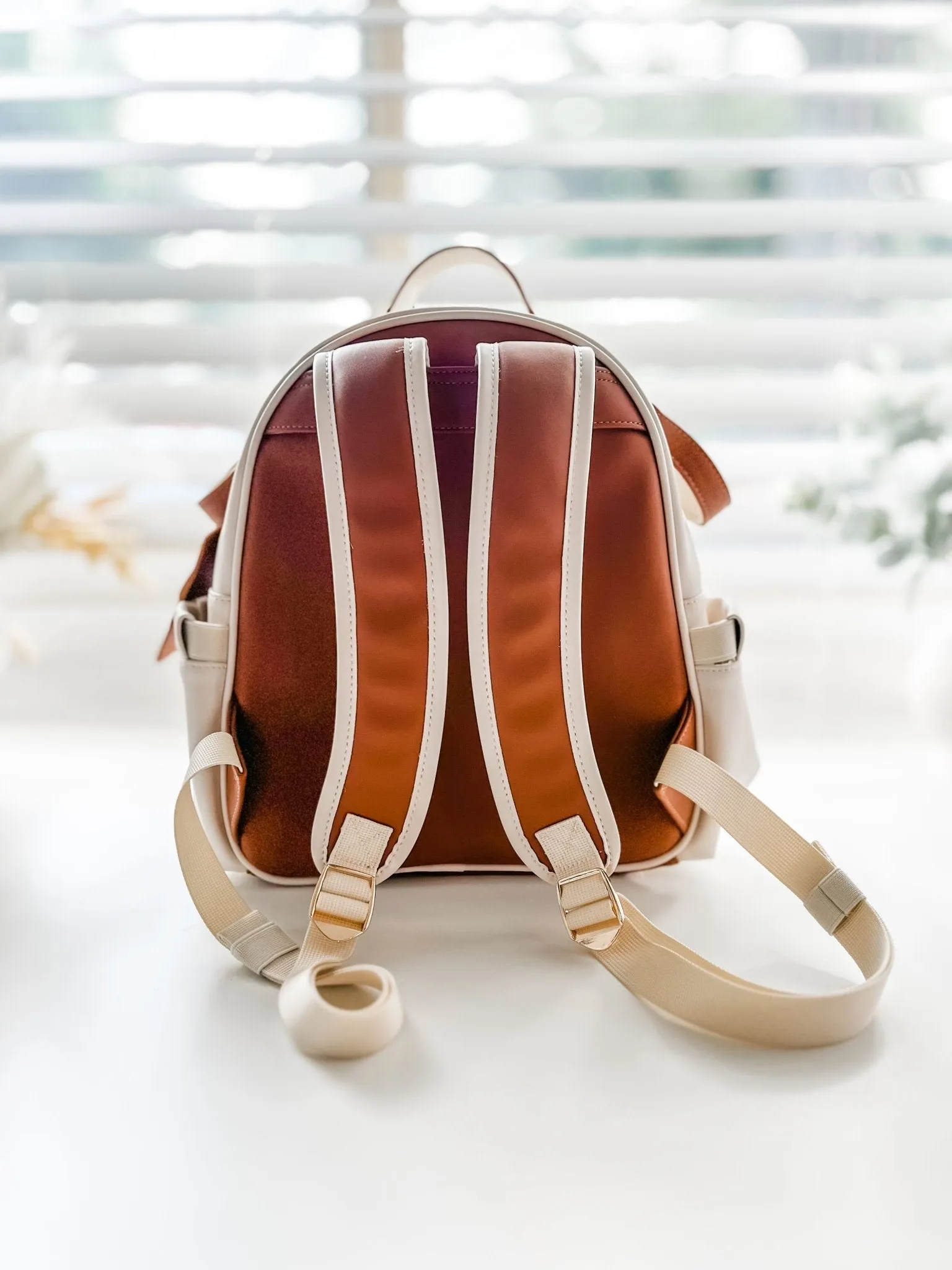 Banksia - Vegan Leather Nappy Backpack