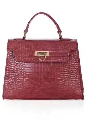 Banned Midnight In The City Bag Burgundy