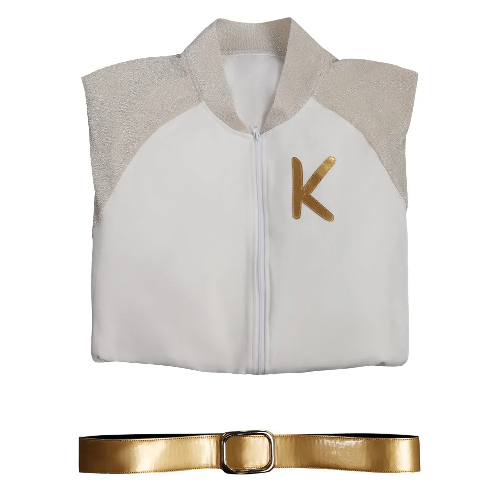 Barbie Movie Ken White Outfits Halloween Carnival Suit Cosplay Costume