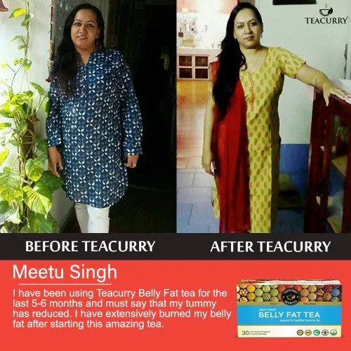 Belly Fat Tea - Reduce Belly Fat Naturally - For Both Men & Women - Tummy Fat Tea for both Men and Women