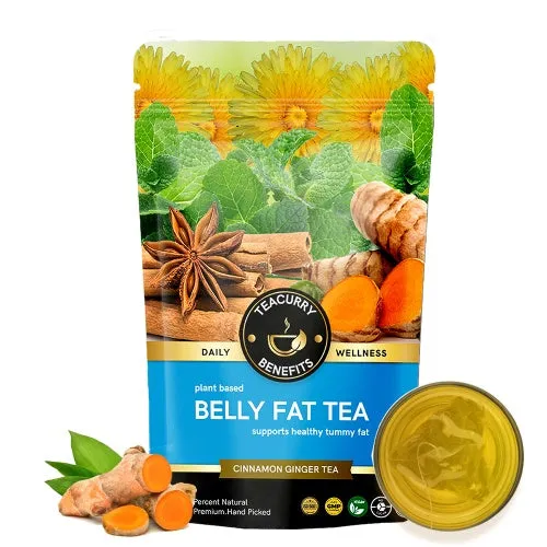 Belly Fat Tea - Reduce Belly Fat Naturally - For Both Men & Women - Tummy Fat Tea for both Men and Women