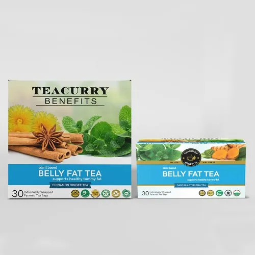 Belly Fat Tea - Reduce Belly Fat Naturally - For Both Men & Women - Tummy Fat Tea for both Men and Women
