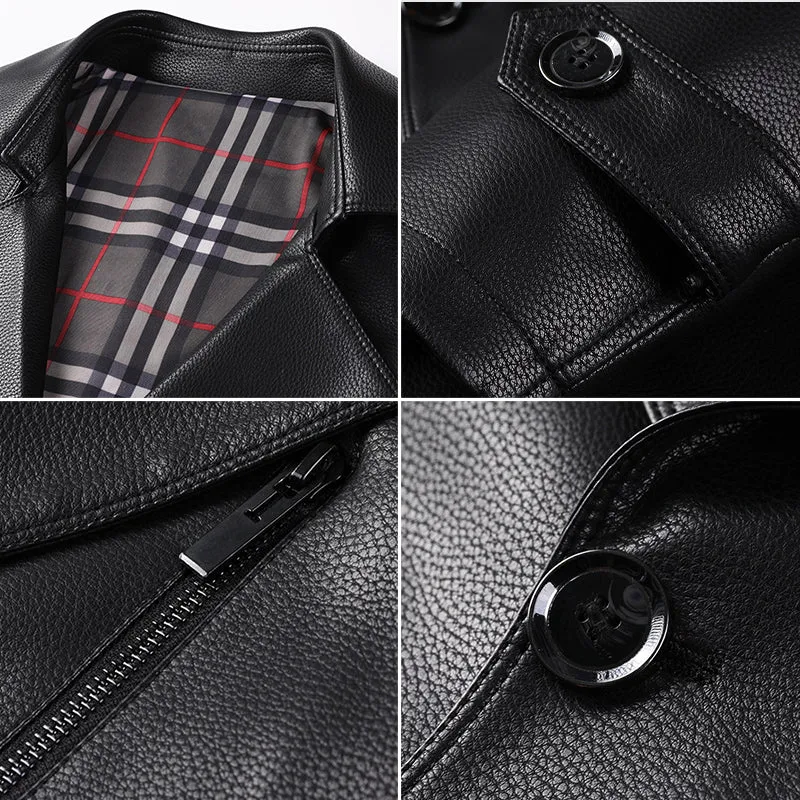 Ben Claude Noir Leather Jacket