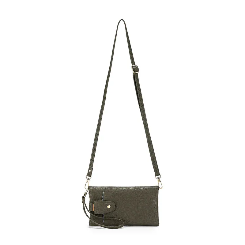 Black Caviar Mavie Wallet Dark Olive